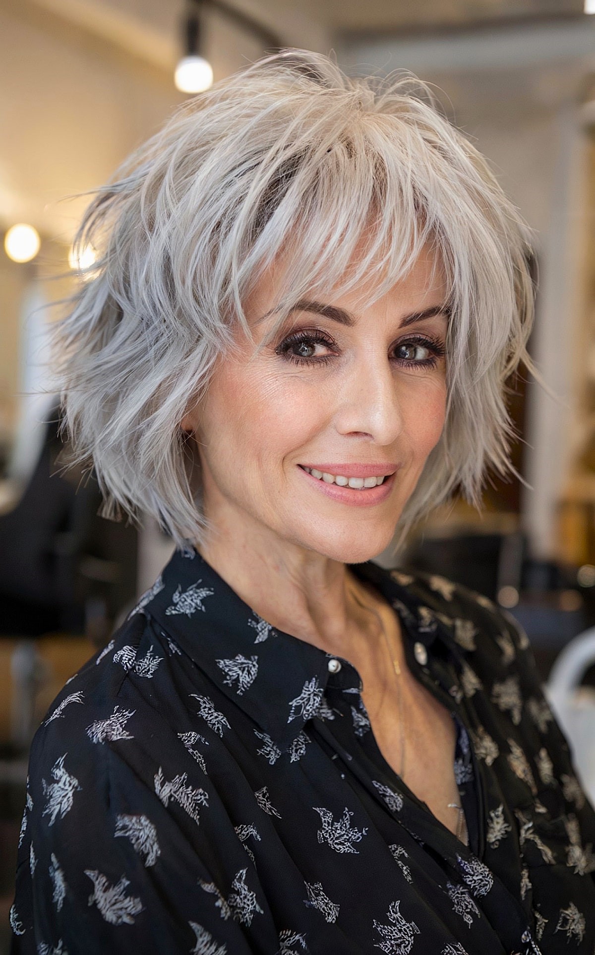 10 Bob Haircuts for Women Over 50