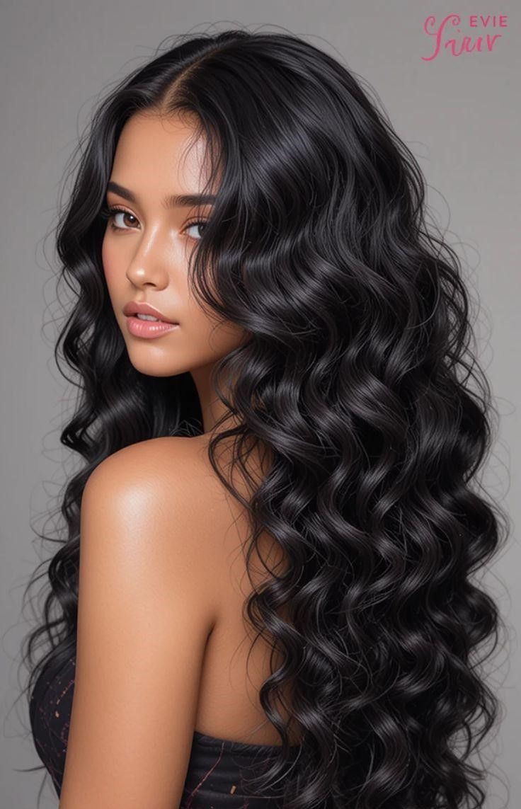 10 Hairstyles With Deep Wave Hair