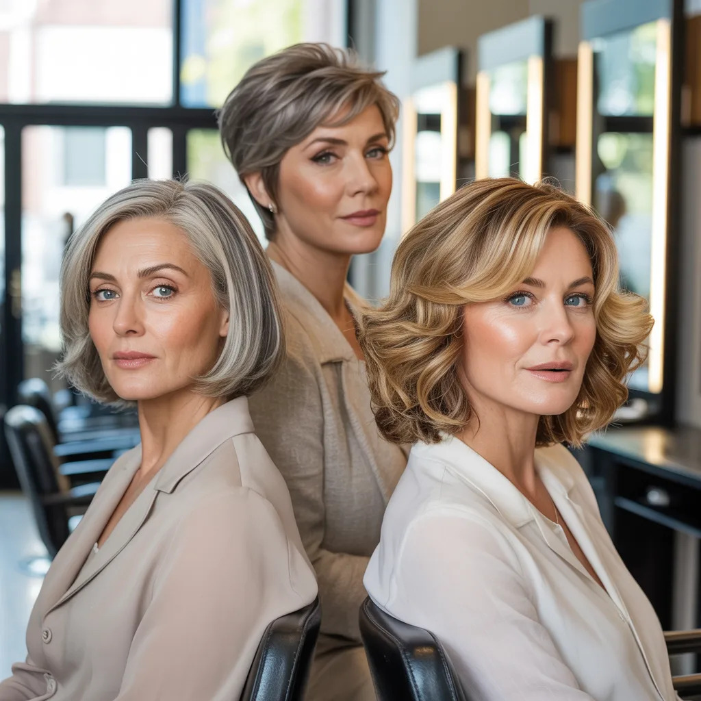 8 Haircut Styles for Older Women