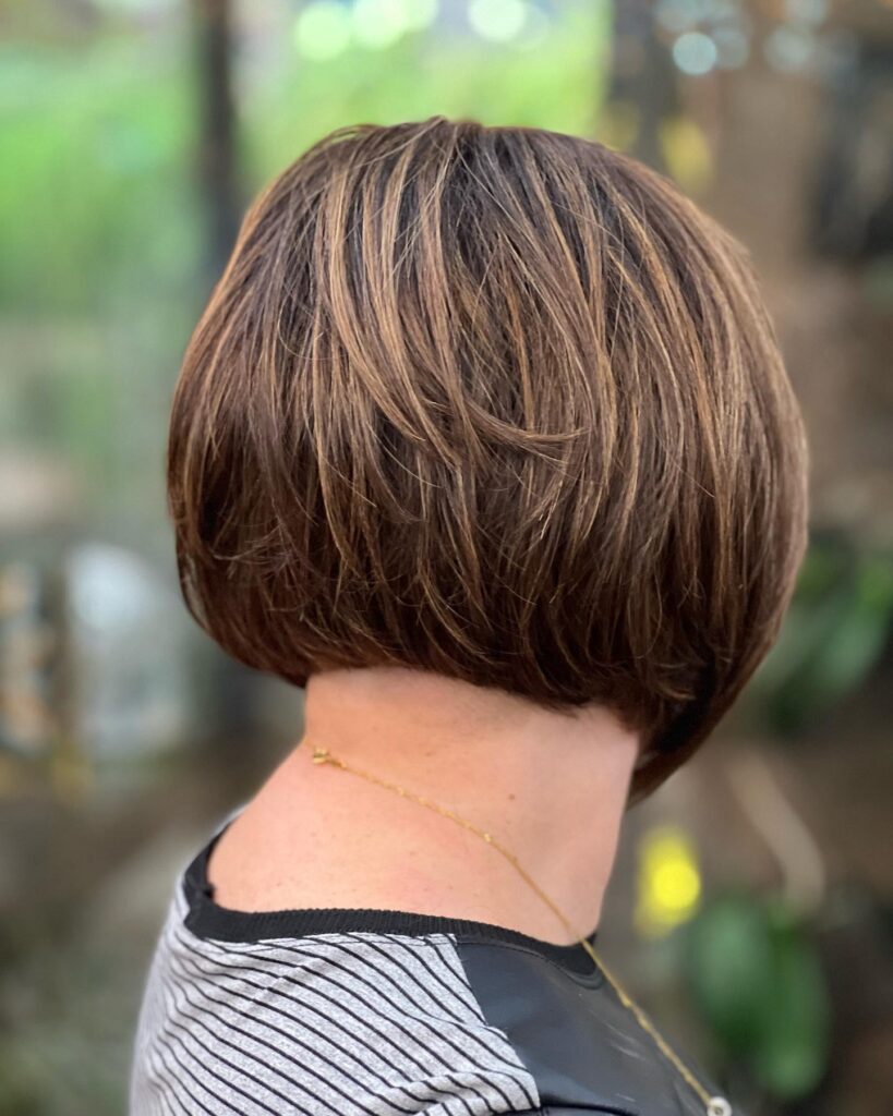 Chin-Length Bob with Fringe