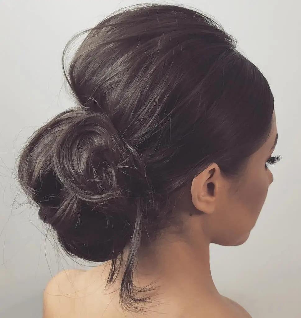 Messy Low Bun