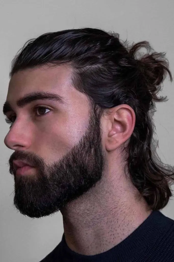 Medium Hair With Bun