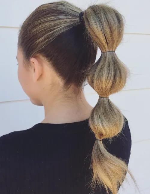 Bubble Ponytail