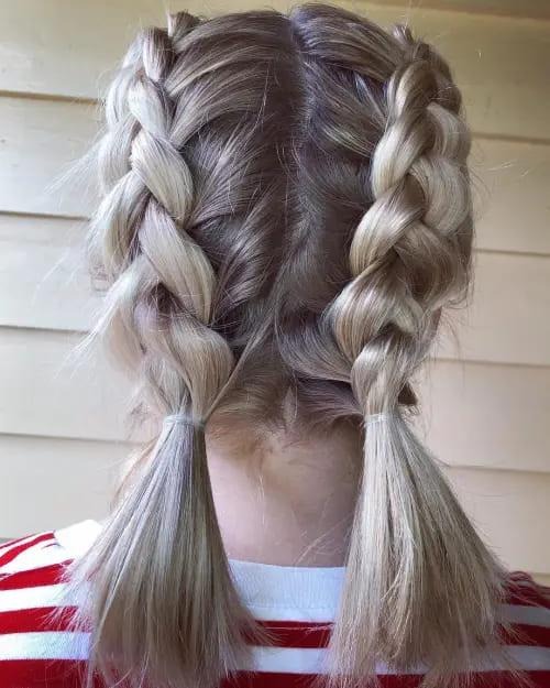 Dutch Braided Pigtails
