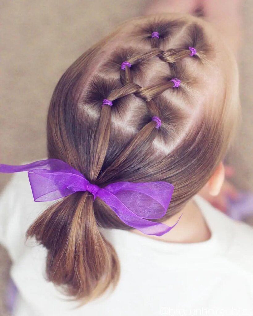Multi-Strand French Braid and Bun