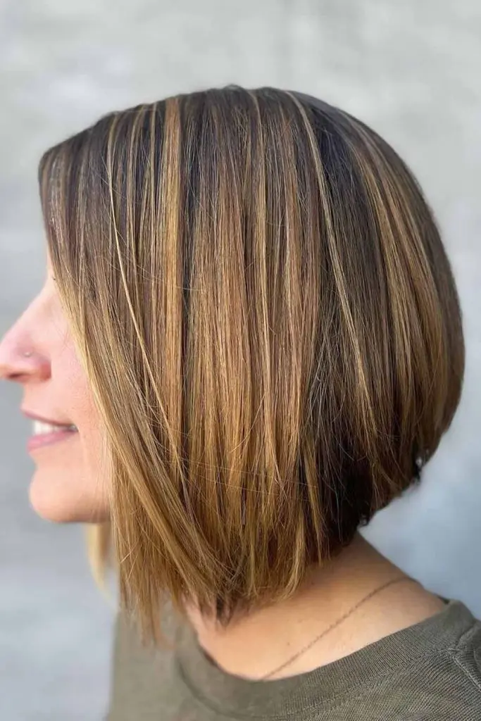 Sleek Feathered Jaw-Length Bob