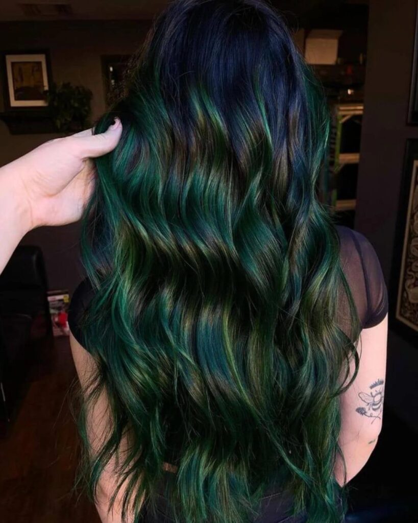 Winter Dark Evergreen