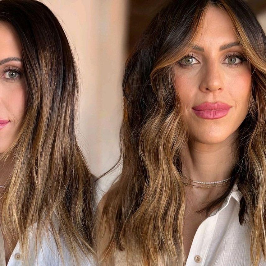 Shoulder-Length Hair with Soft Waves