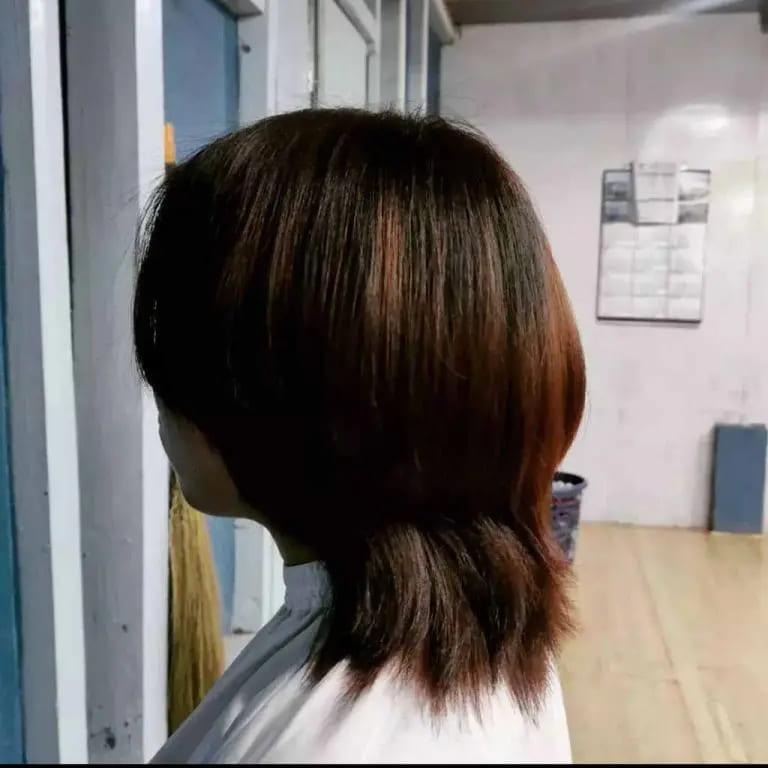 Korean Low Wolf Cut