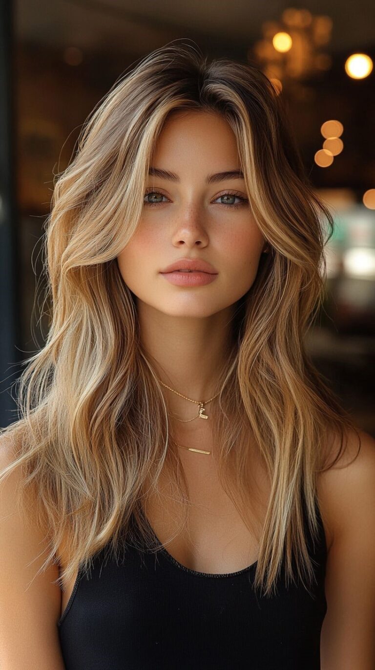 10 Lustrous Long Textured Haircuts