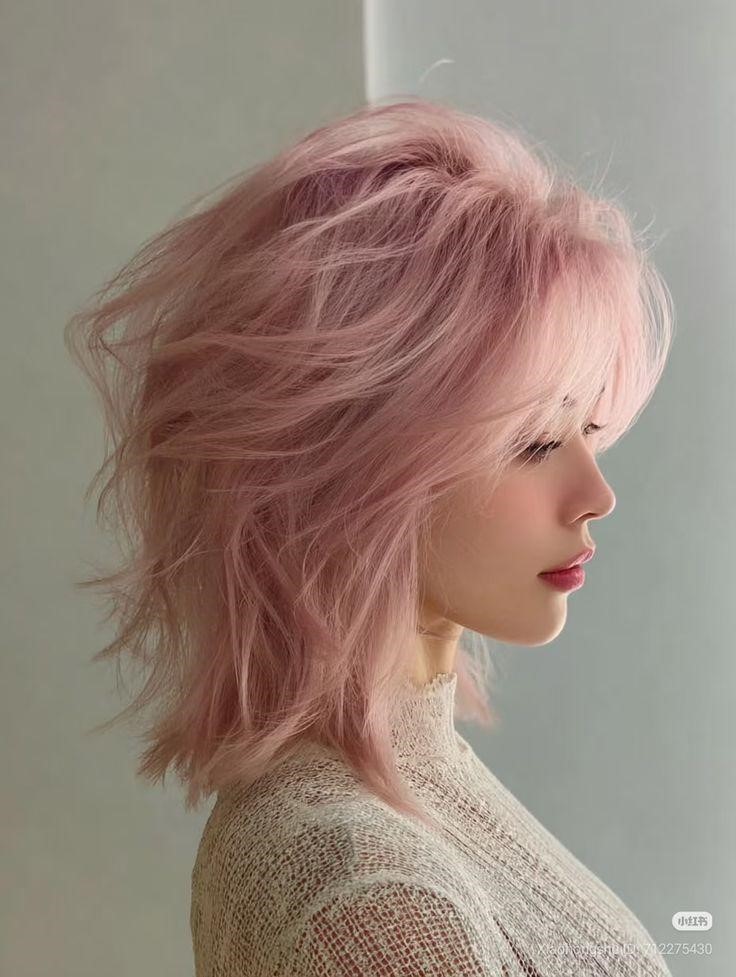 10 Playful Pink Wolf Cut Options