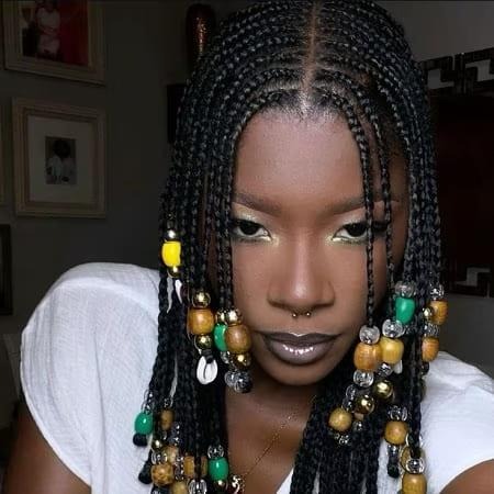 Braid Hair with Beads