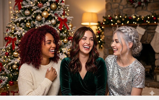 Christmas Hair Colors To Rave Over