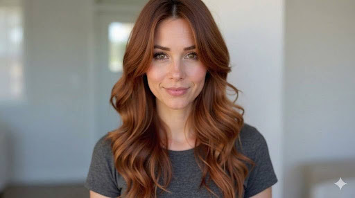 Fiery Chestnut Hair Color Ideas