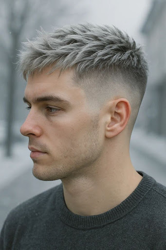 Short Winter hairstyles for Men