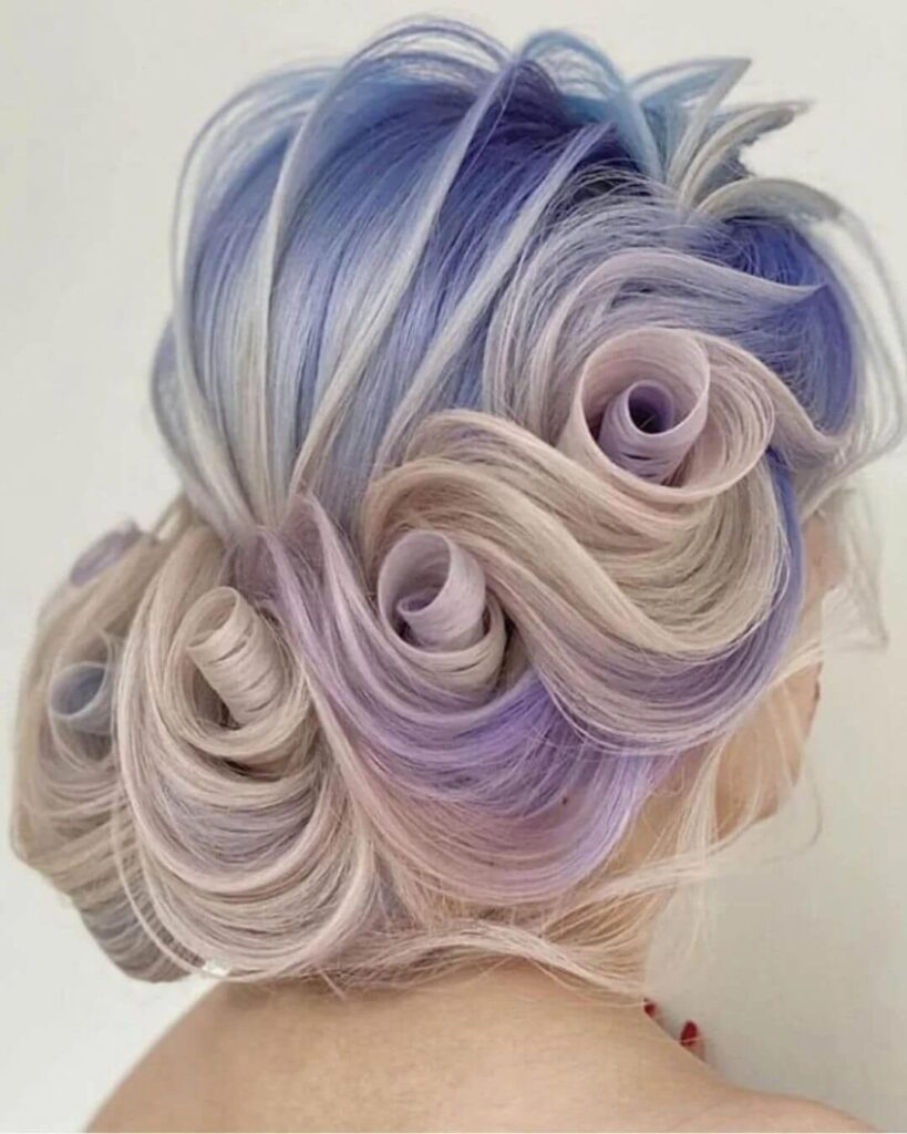 Icy Winter Hair