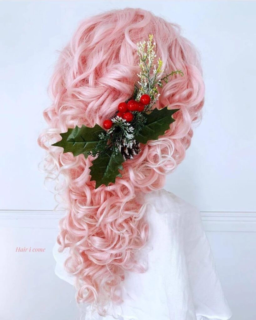 Icy Pink Hair