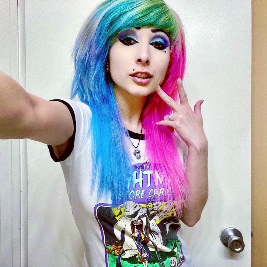 Rainbow Ombre Emo