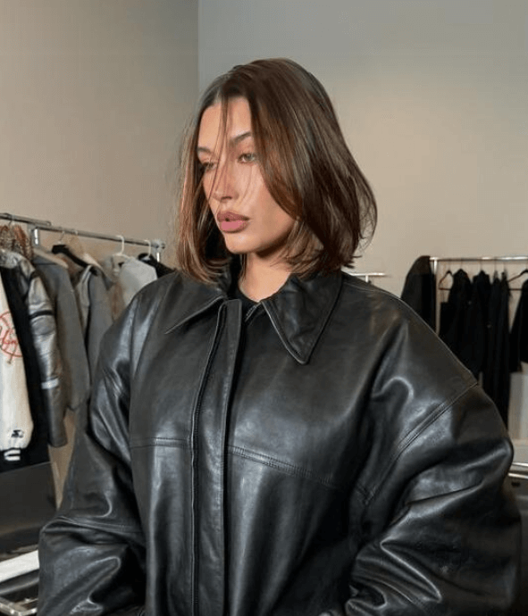 Short Hair Trend 5. Hailey Bieber's Long Bob