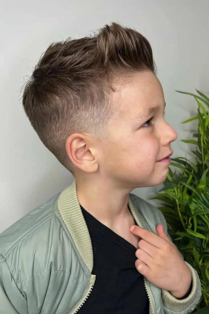 Spikey Faded Undercut