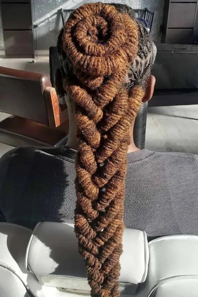 Rope Dreadlocks Fishtail