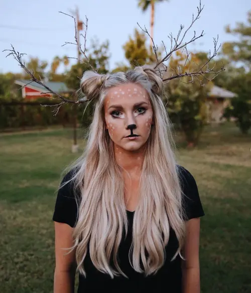 Cute Bambi Antlers Hairstyle