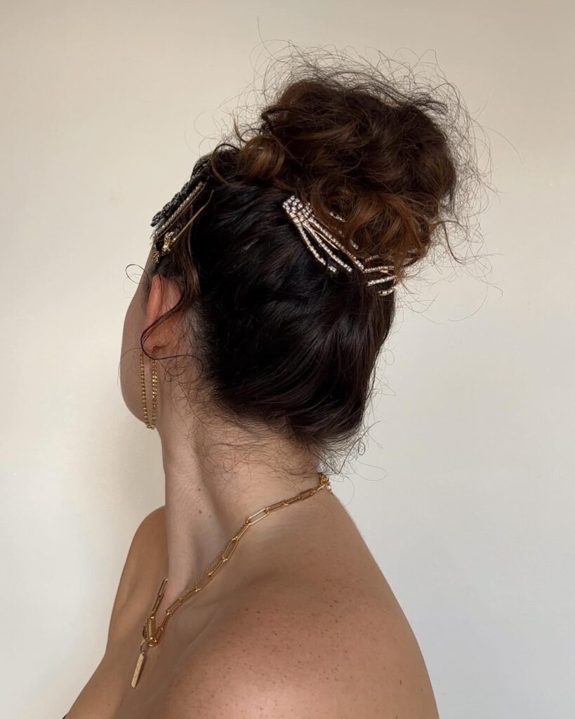 Midnight Glam Bun