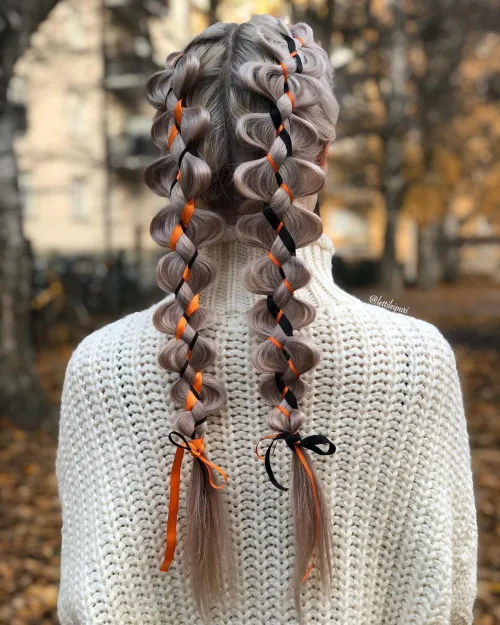 Bubble Braids Haircut 