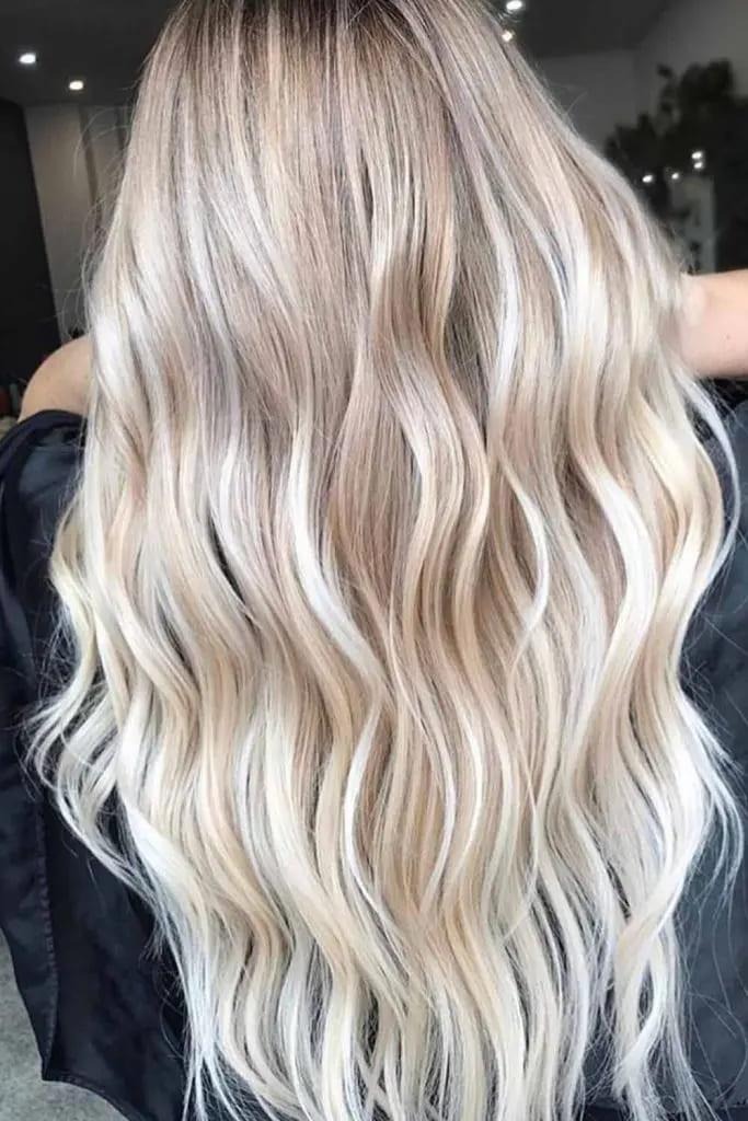 Icy Platinum Blonde