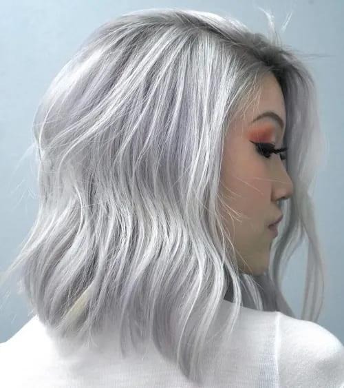 Metallic White Blonde