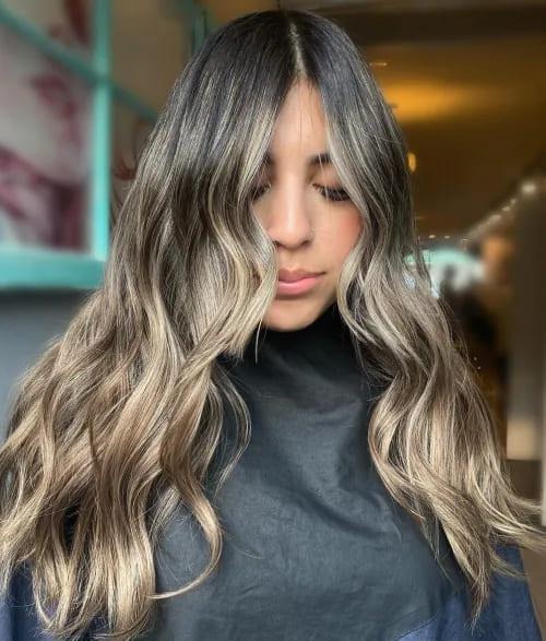 Ash Beige Balayage