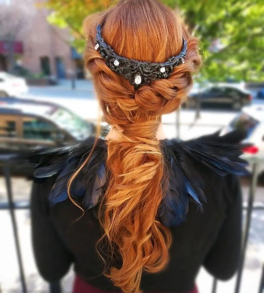 Magical and Messy Braided Crown