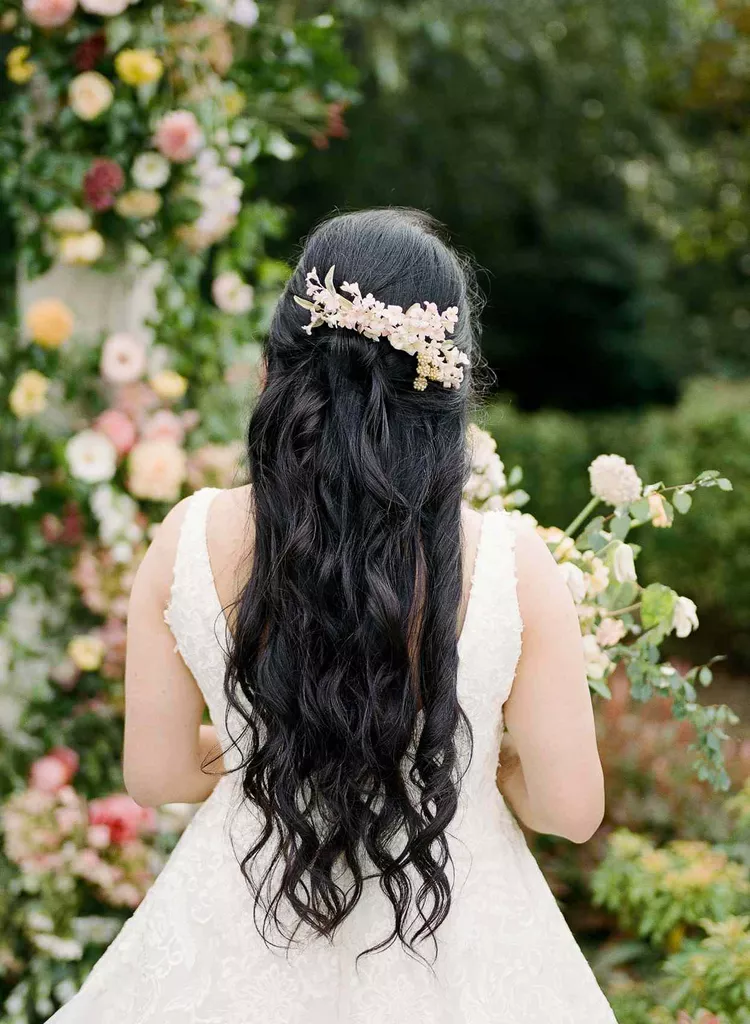 Delicate Floral Hairpiece