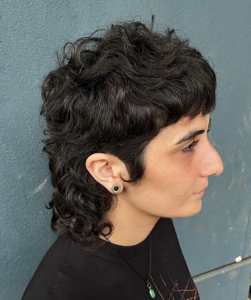 Curly Mullet