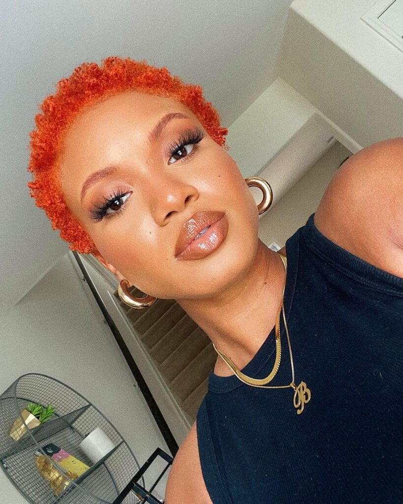 Curly Buzz Cut