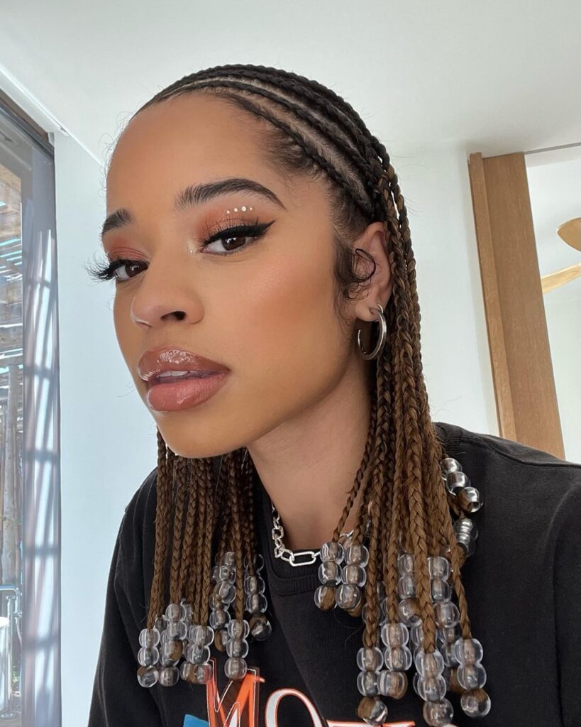 Plaits or braids