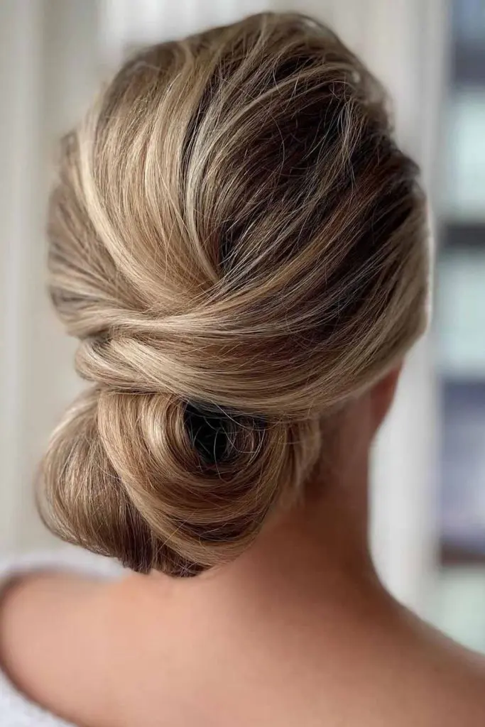 Twisted Low Bun