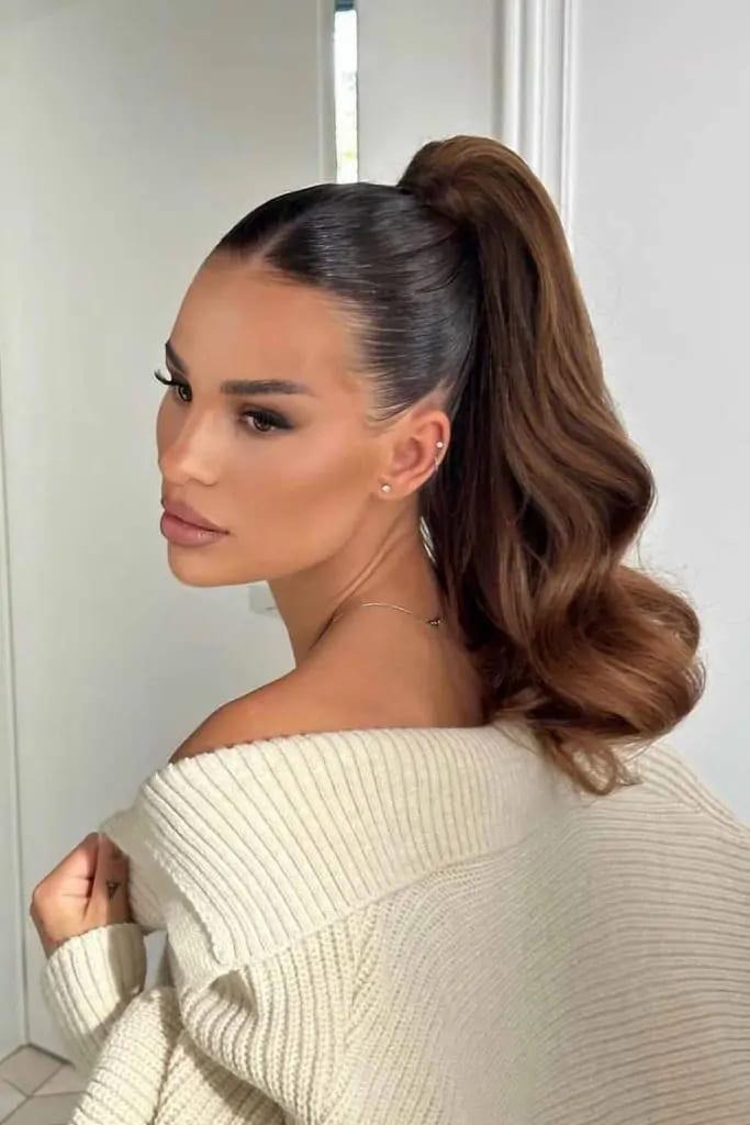 Sleek High Ponytail