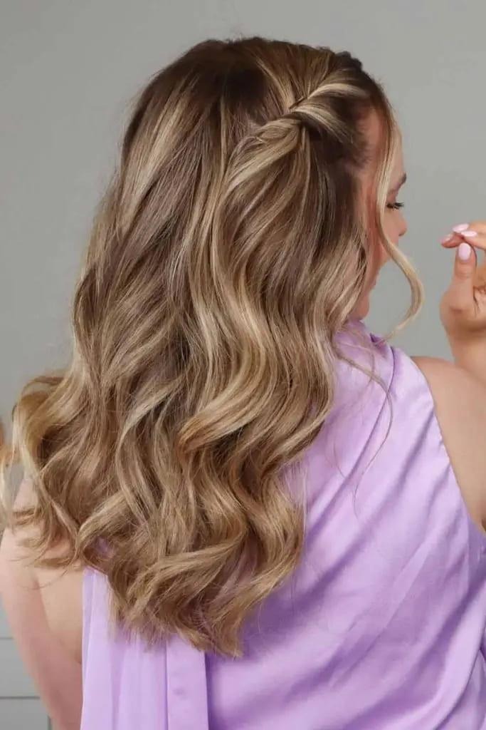 Twisted Half-Updo