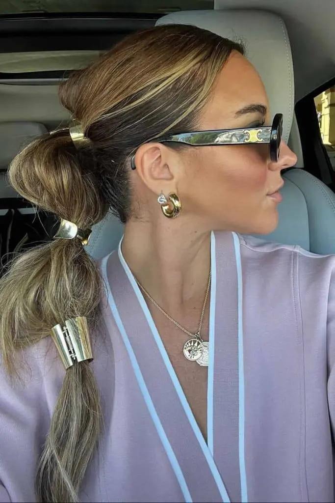 Chic Bubble Ponytail