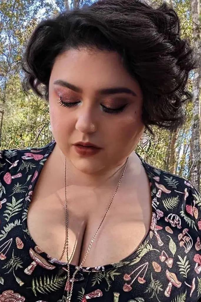 Voluminous Curly Bob