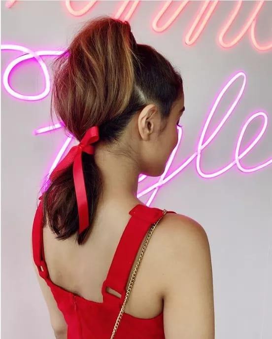 Ponytail Updo