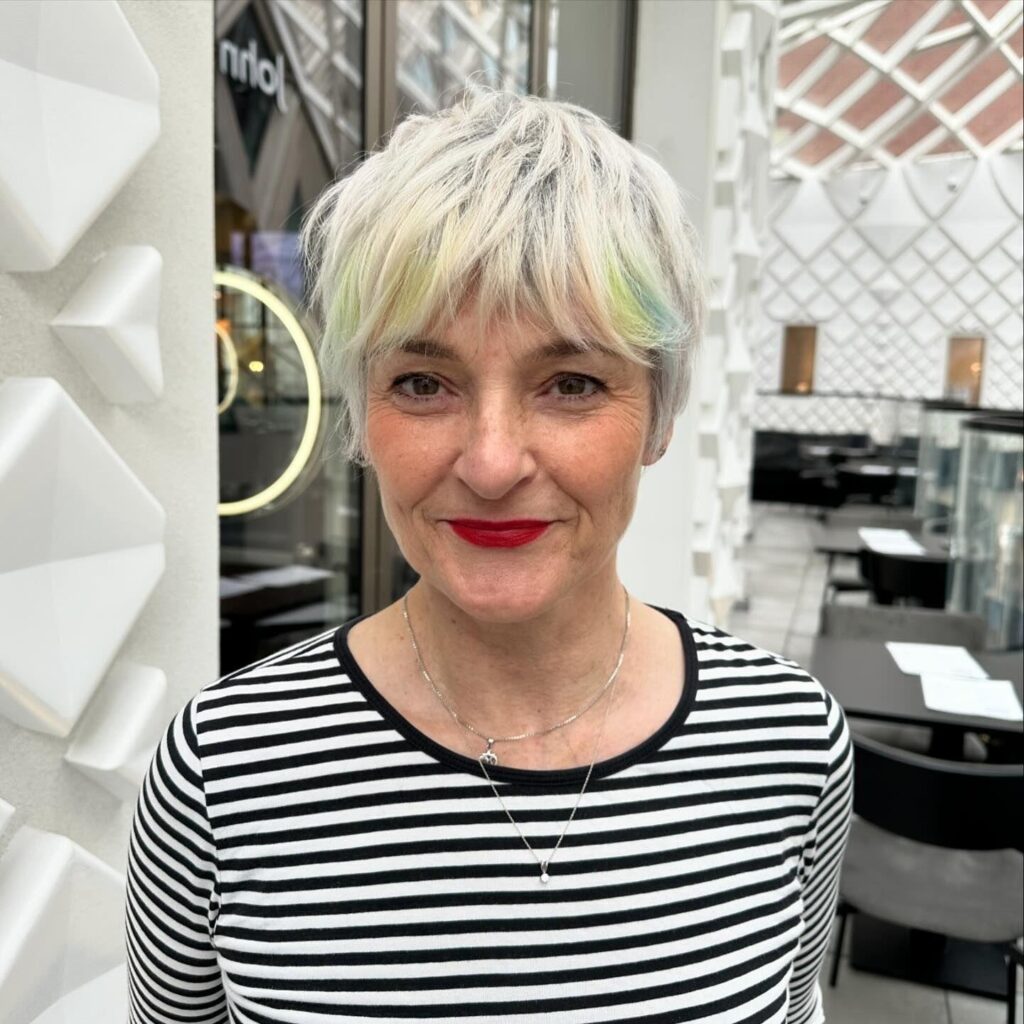 Textured Layered Pixie Cut for Women Over 50
