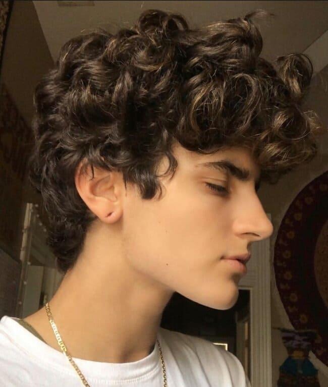 Curly pixie