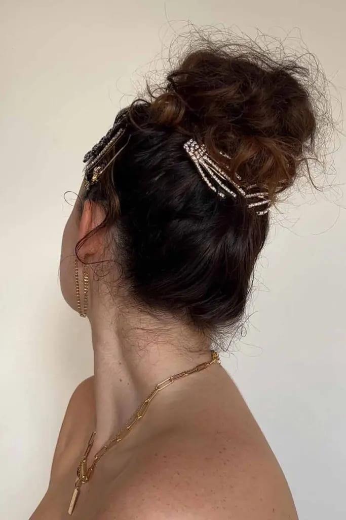 Midnight Glam Bun