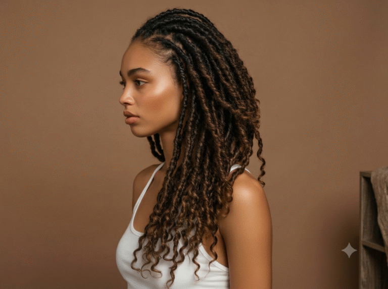Faux Locs Hairstyle Ideas