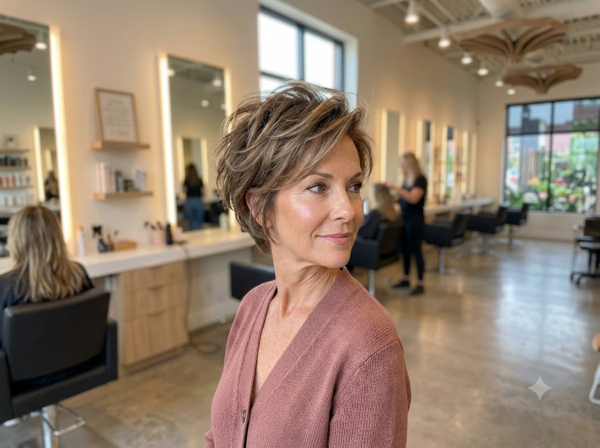 Chic Short Hairstyles for Women Over 50