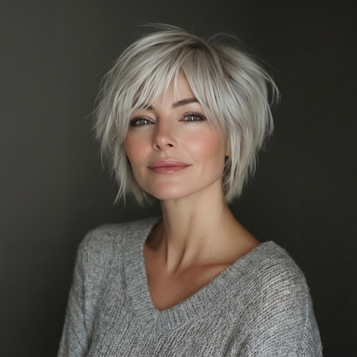 Shag Hairstyles for Women Over 50