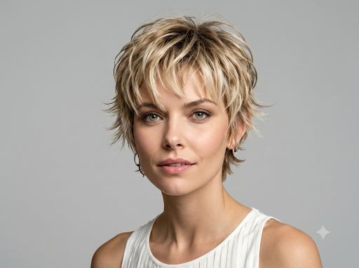 Short Flippy Hairstyles for Trendy Texture
