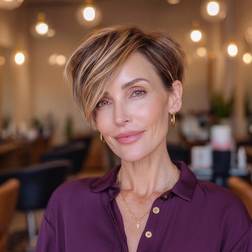 Trendy Pixie Hairstyles for Women Over 40